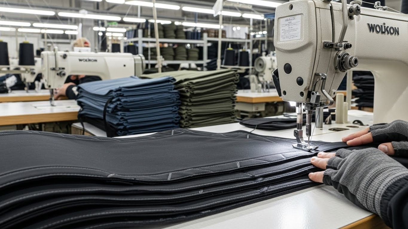 Швейное производство из плотных технических тканей на заказ