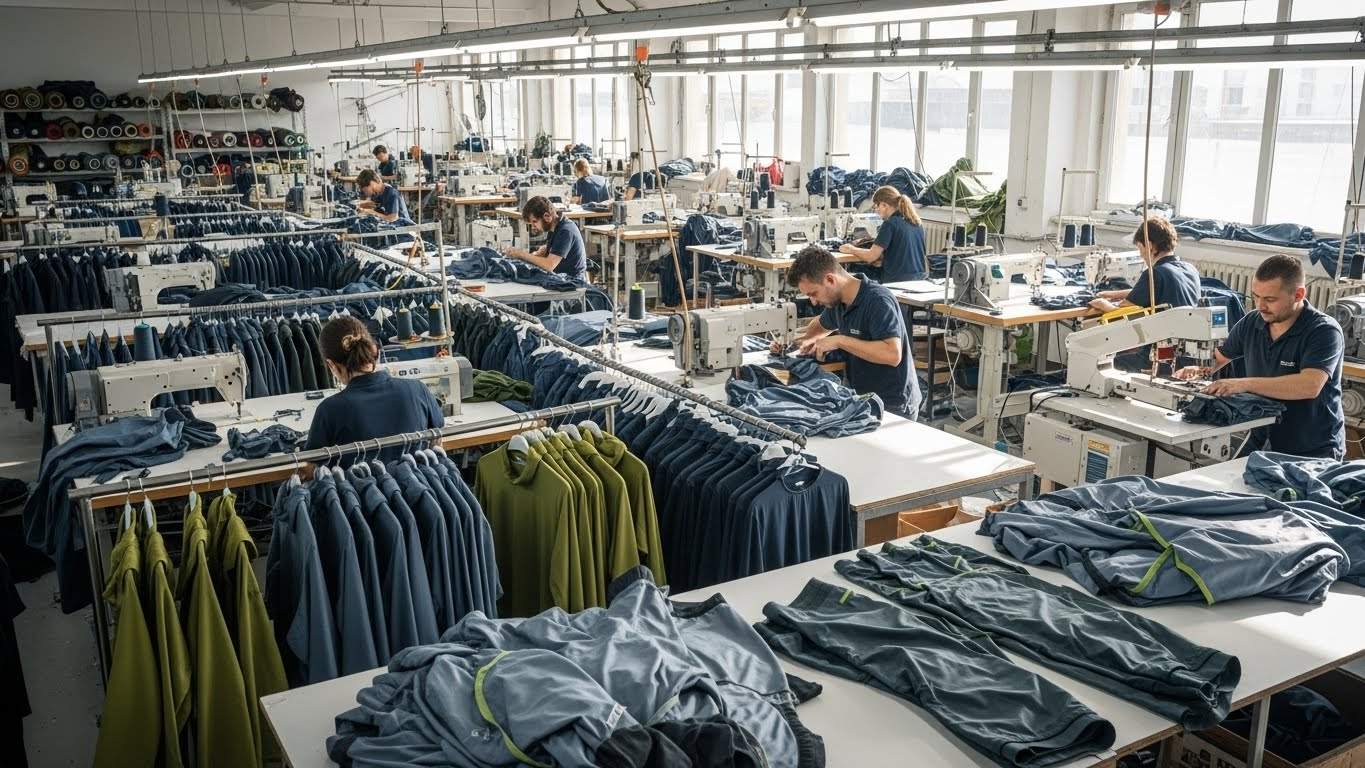 Швейная фабрика по пошиву одежды из мембранных тканей под заказ