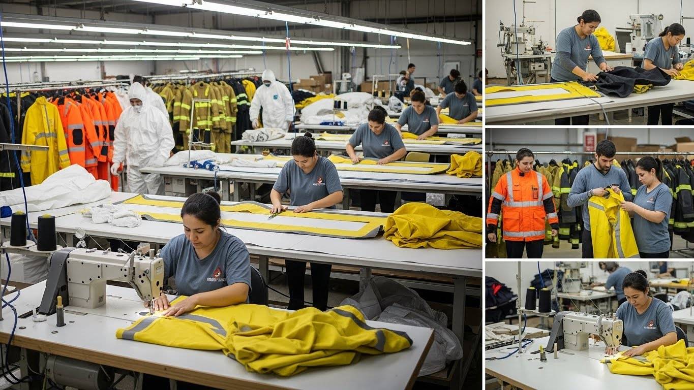 Швейное производство для промышленности защитной одежды