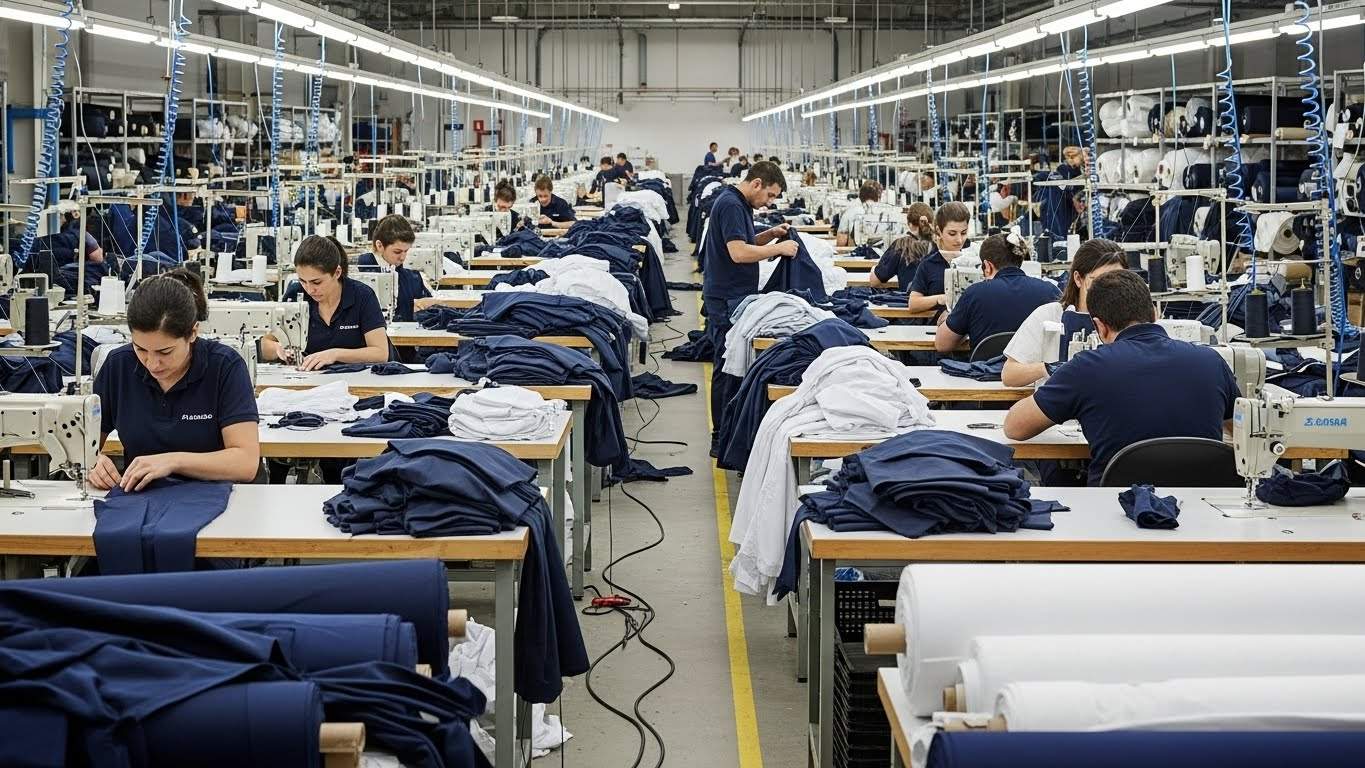 Швейное производство для промышленности корпоративной одежды