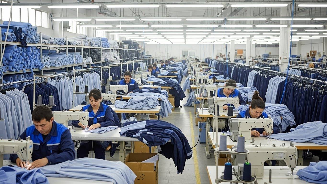 Корпоративная одежда для промышленных предприятий