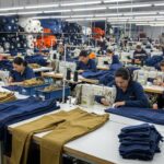 Швейное производство для строительства рабочей одежды