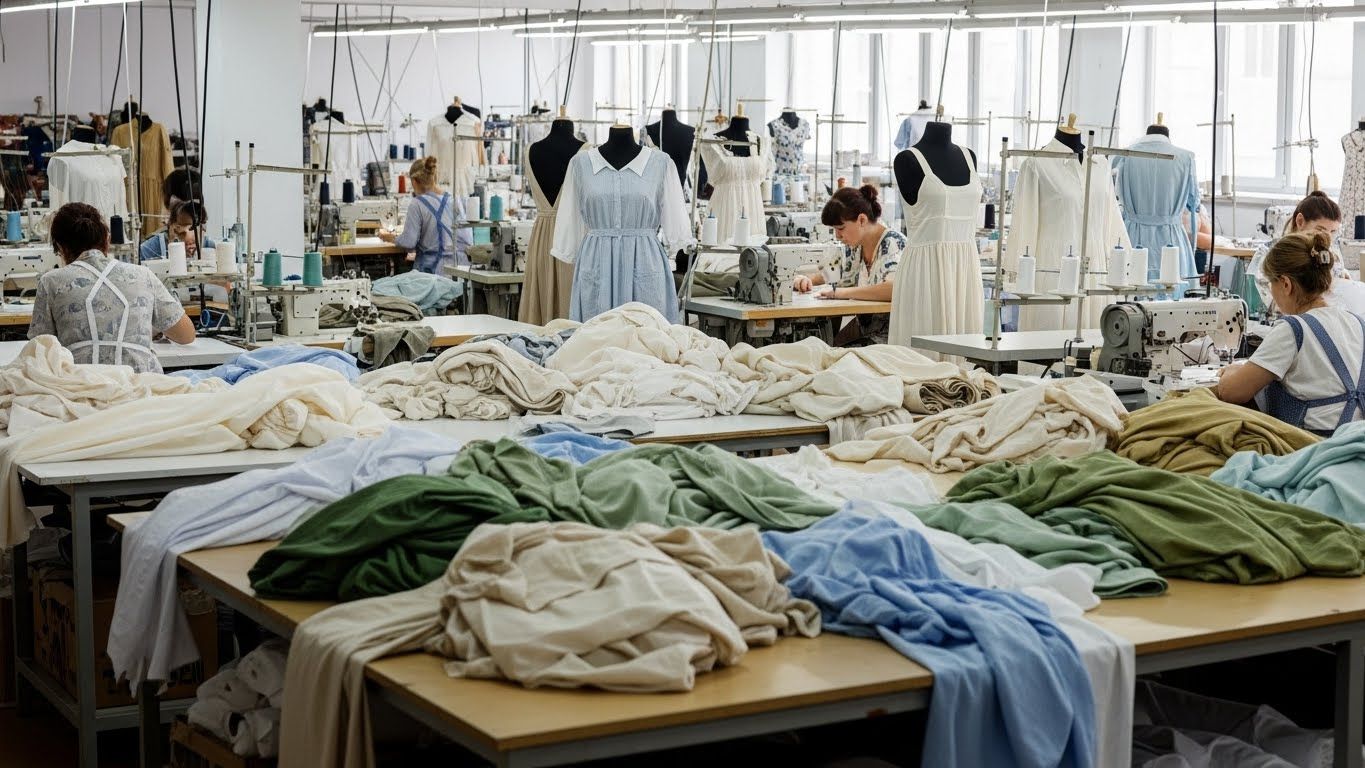 Женская одежда из натуральных тканей под заказ