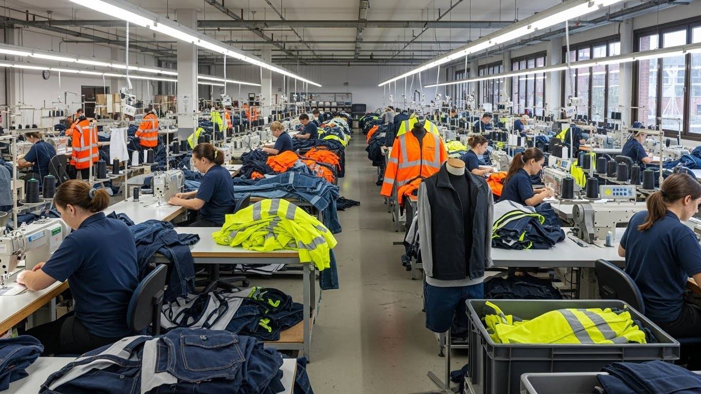 Рабочая одежда для строительных объектов