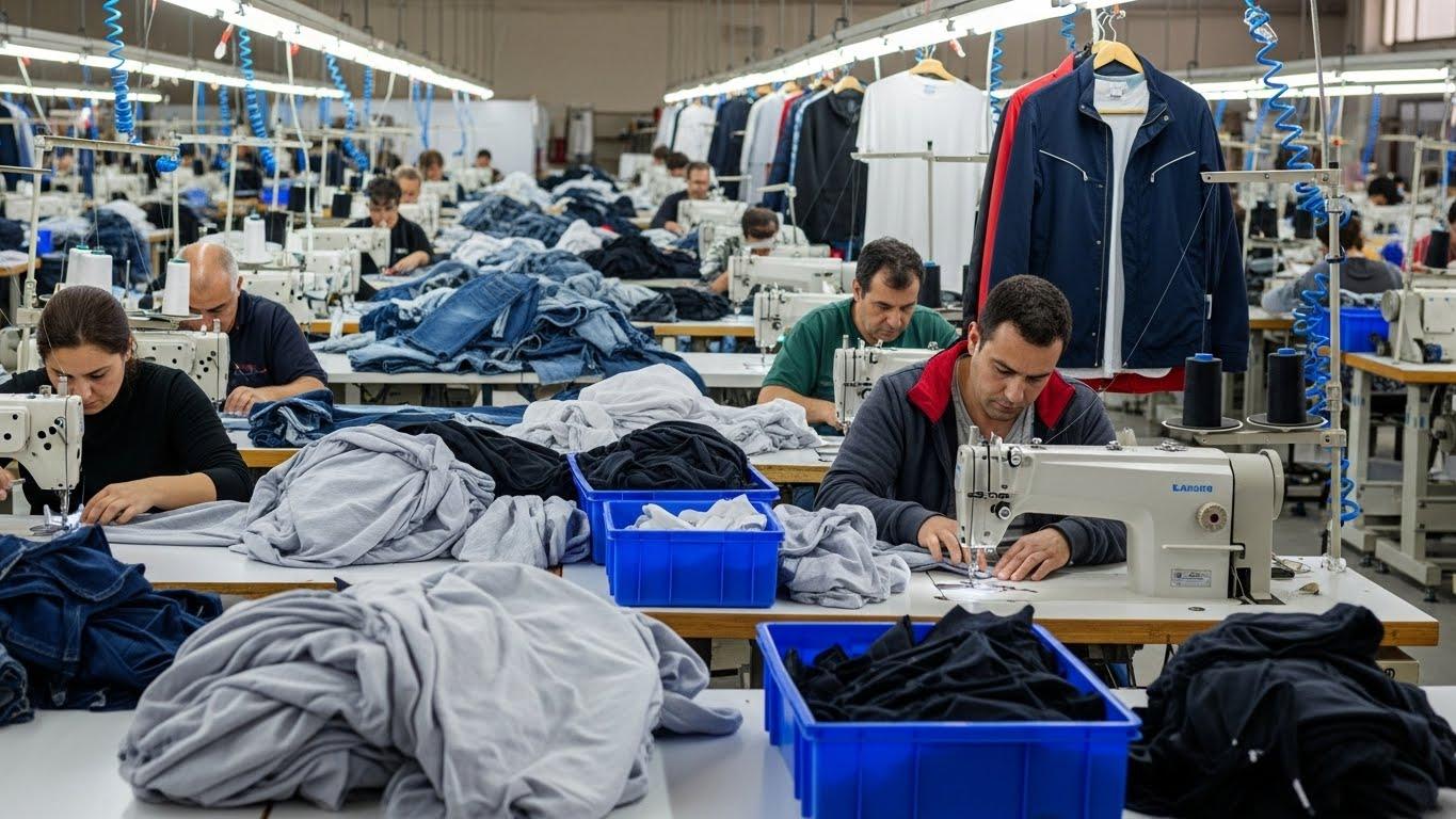 Швейная фабрика по пошиву повседневной одежды