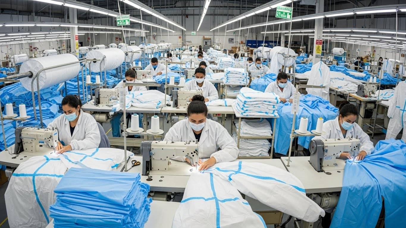 Защитная медицинская одежда для персонала