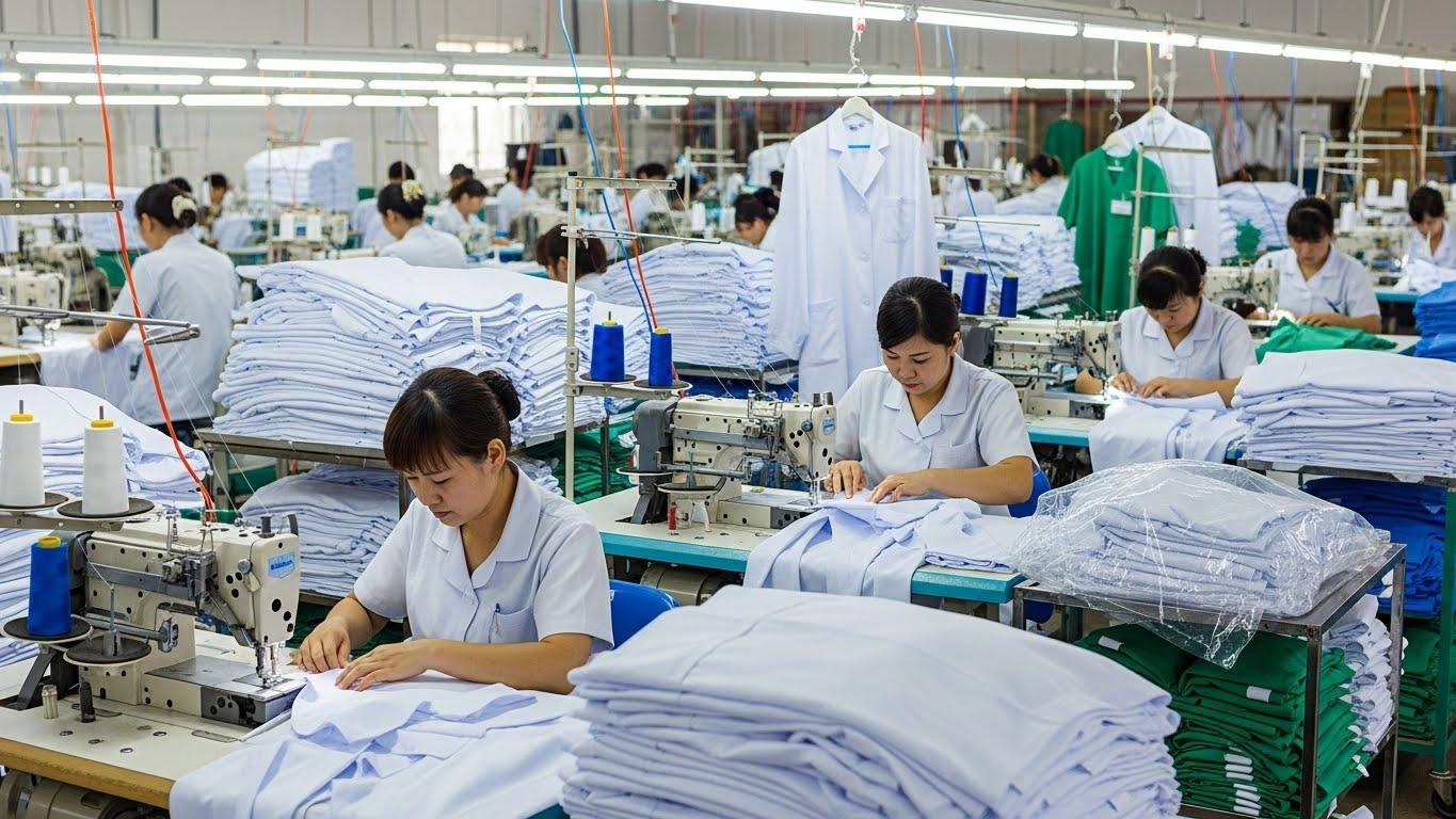 Швейное производство для медицины униформы для персонала