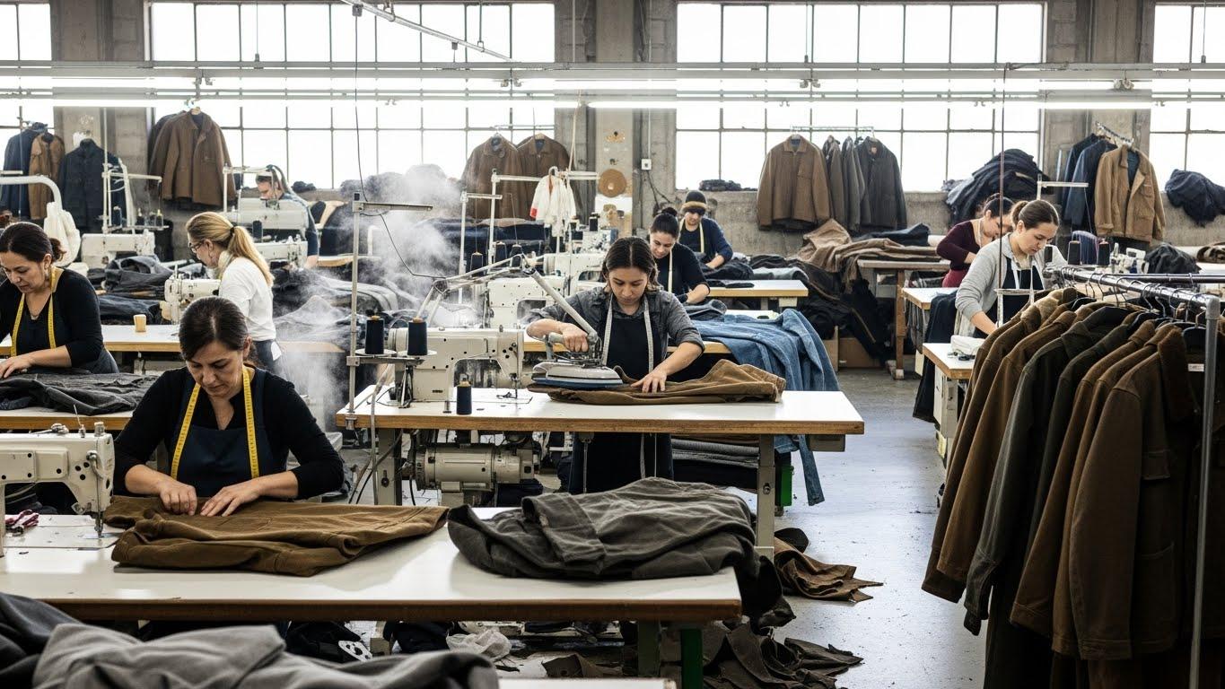 Пошив одежды из плотных тканей под заказ