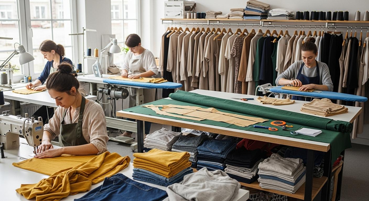 Пошив одежды средними партиями для повседневной носки