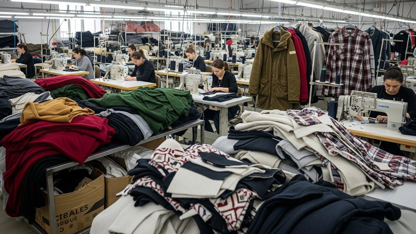 Сезонная одежда из плотных тканей