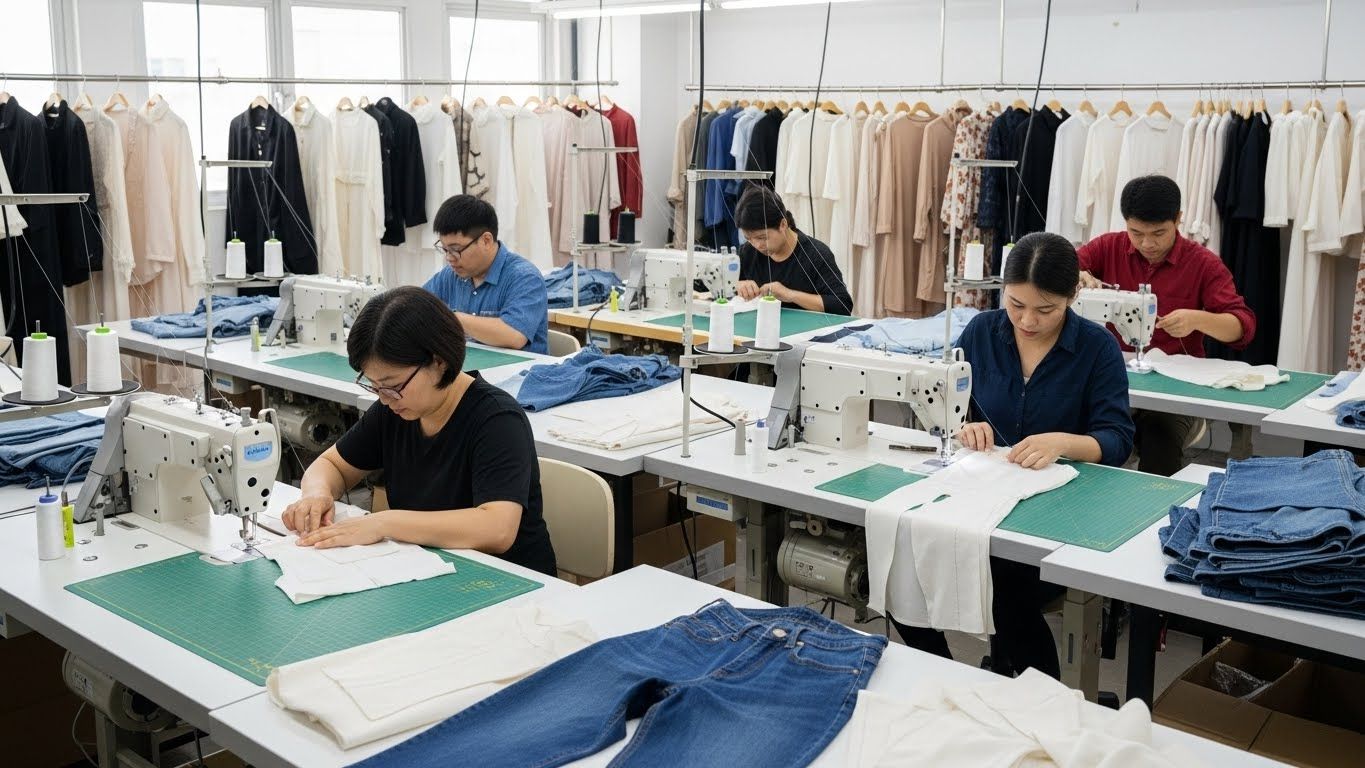 Швейная фабрика мелкосерийного производства для одежды на заказ