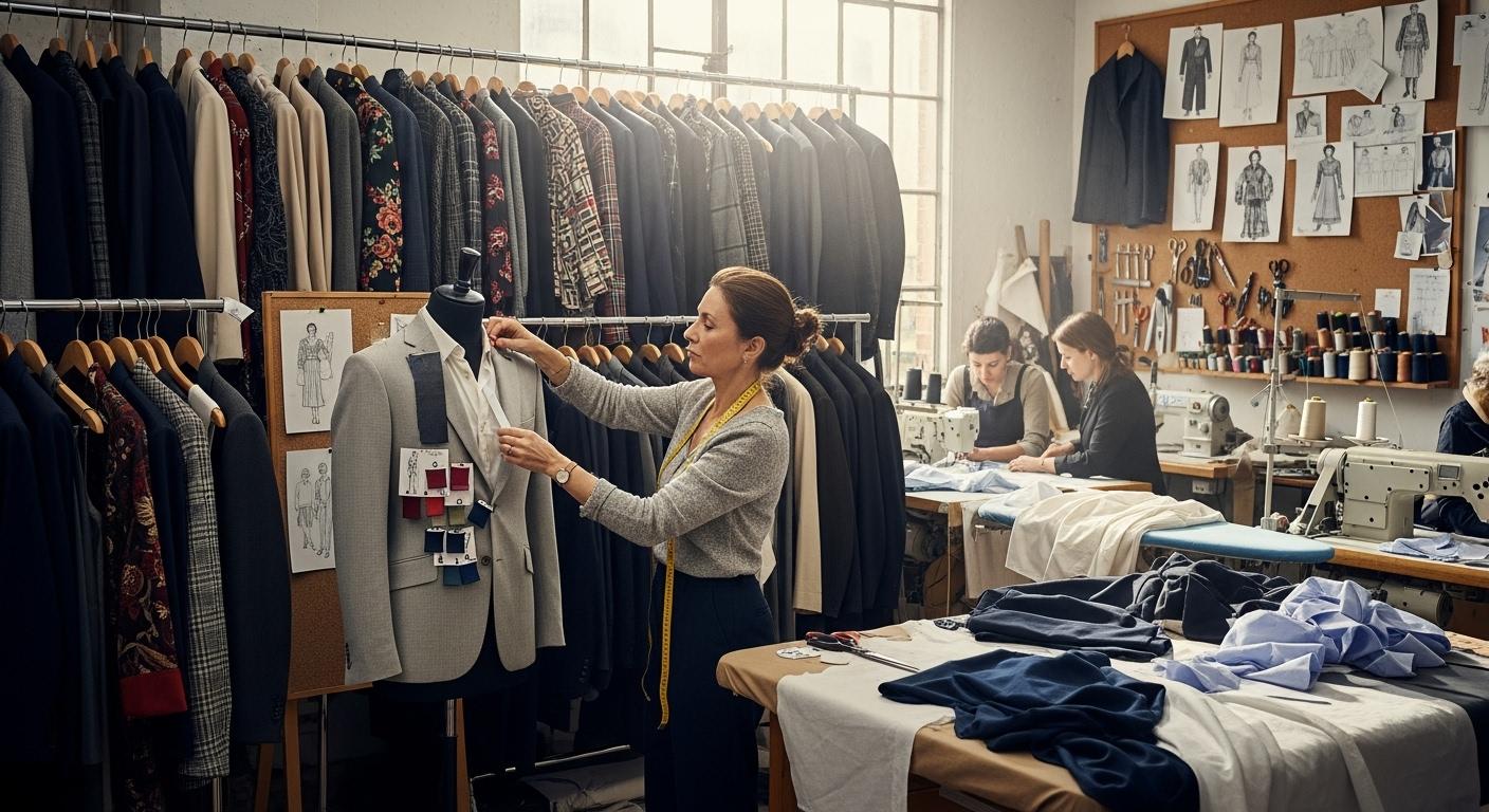Пошив одежды средними партиями с индивидуальным дизайном