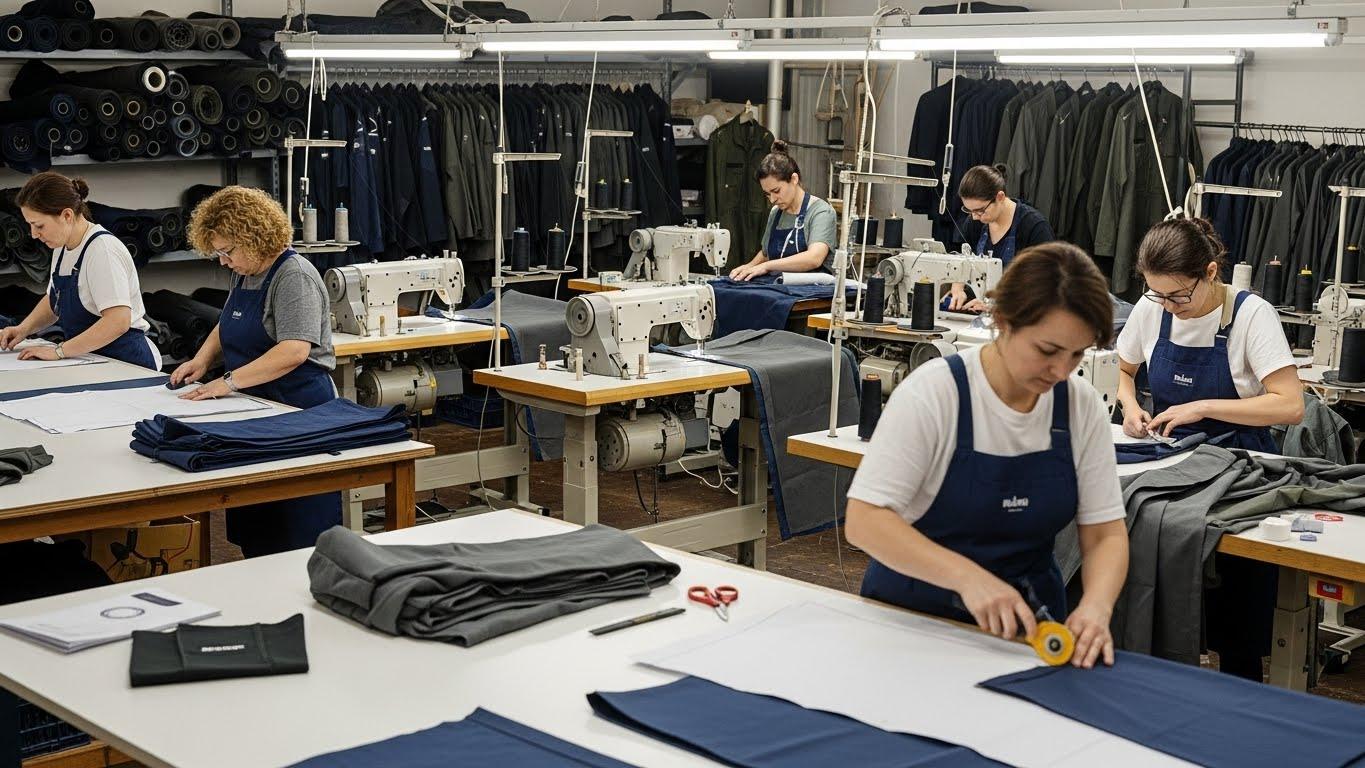 Швейная фабрика мелкосерийного производства для спецодежды