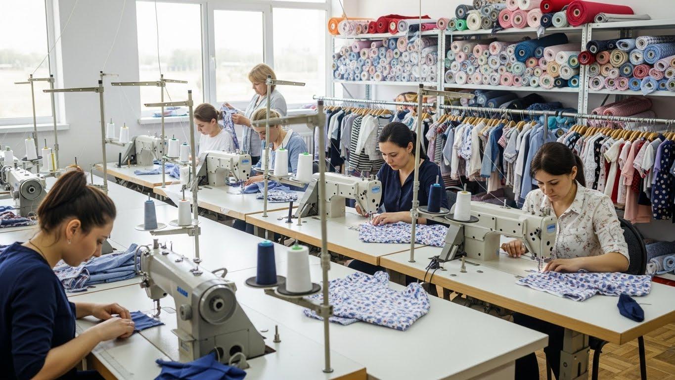 Швейная фабрика мелкосерийного производства для детской одежды