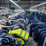 Швейное производство для сферы услуг рабочей одежды