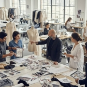 Процесс создания коллекции одежды для массового рынка