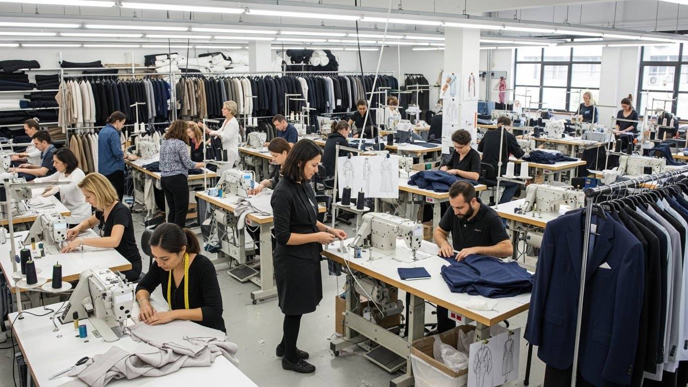 Среднесерийное производство одежды под заказ