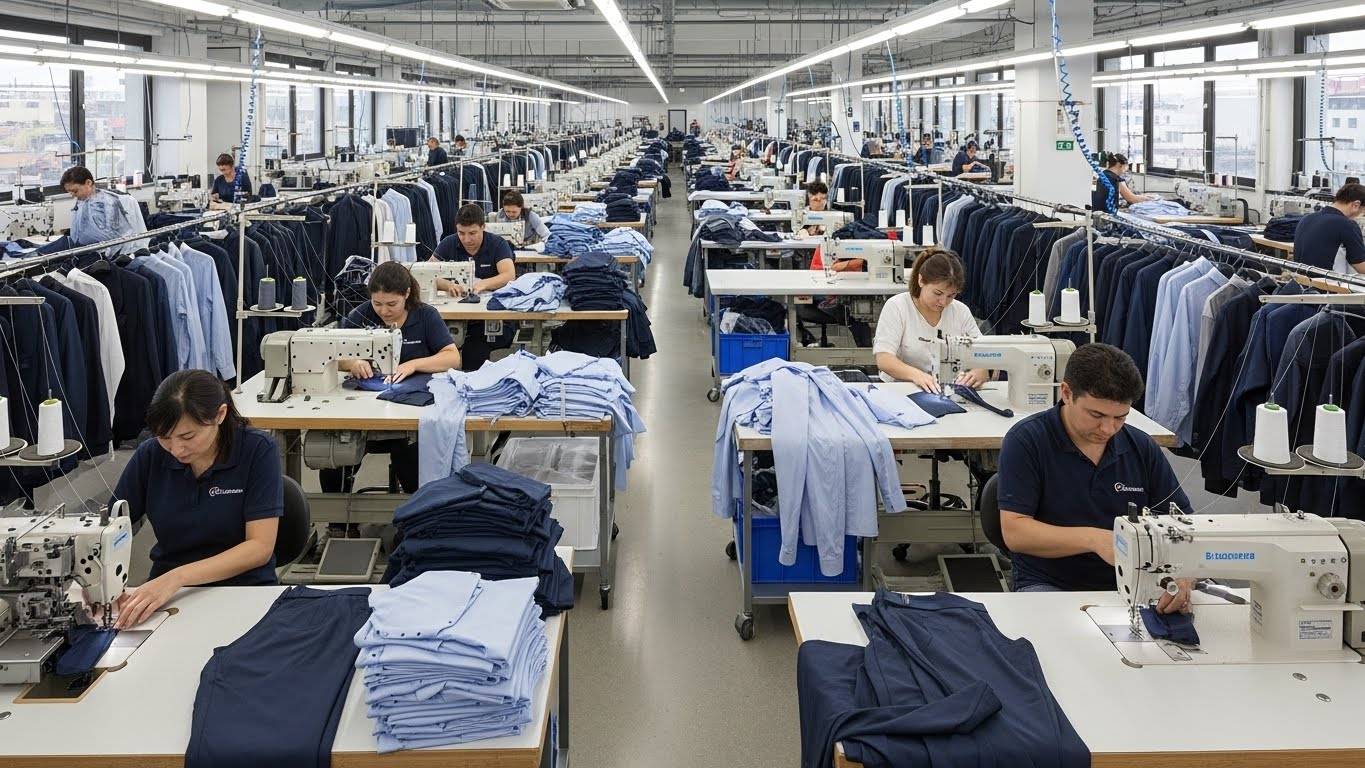 Корпоративная одежда для торговли