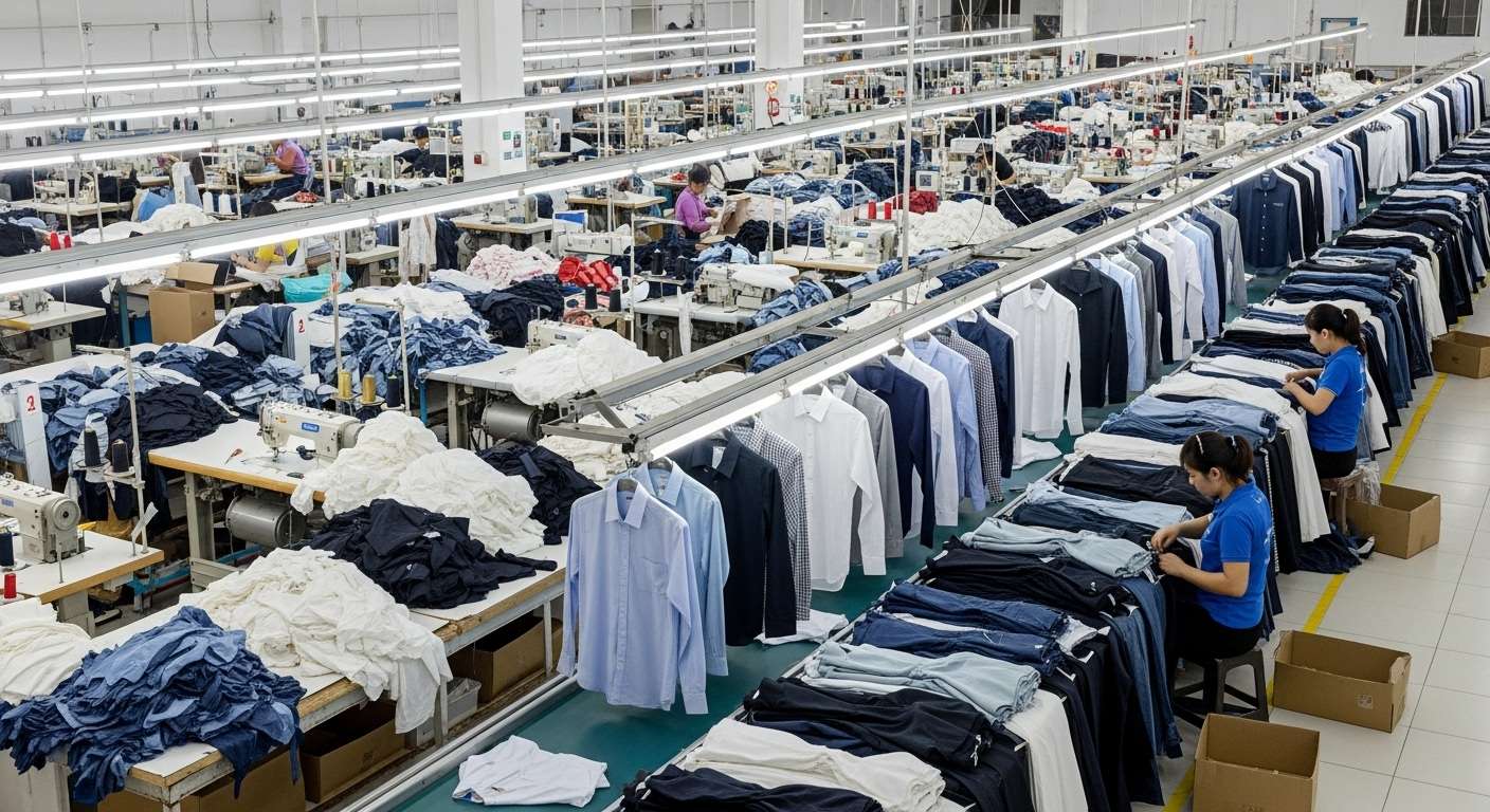 Пошив одежды крупными партиями с индивидуальным дизайном