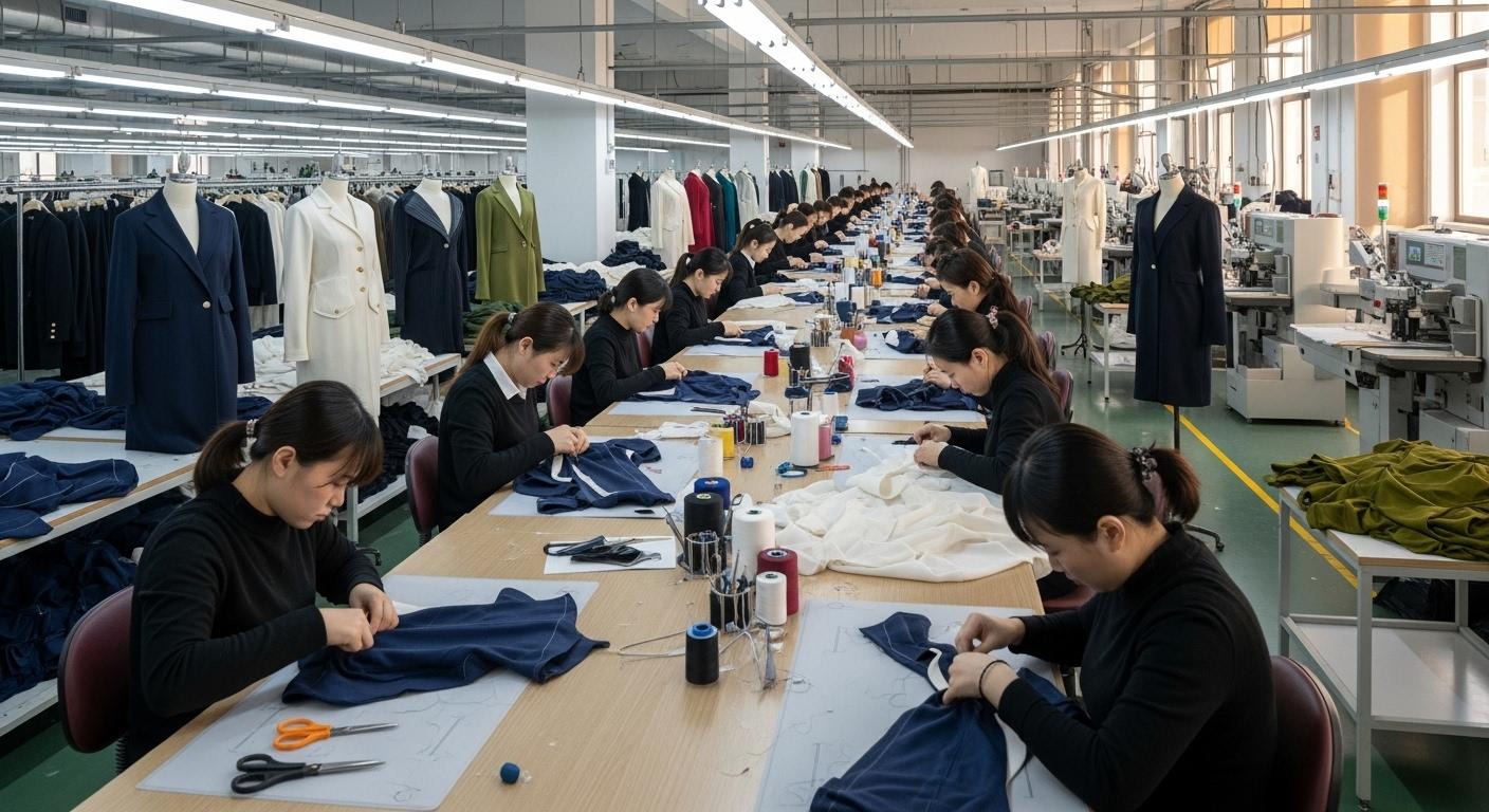 Пошив одежды крупными партиями премиум класса