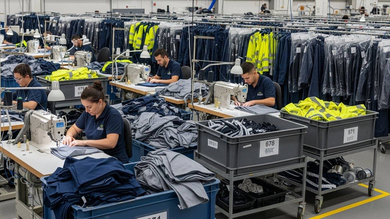 Рабочая одежда для логистики
