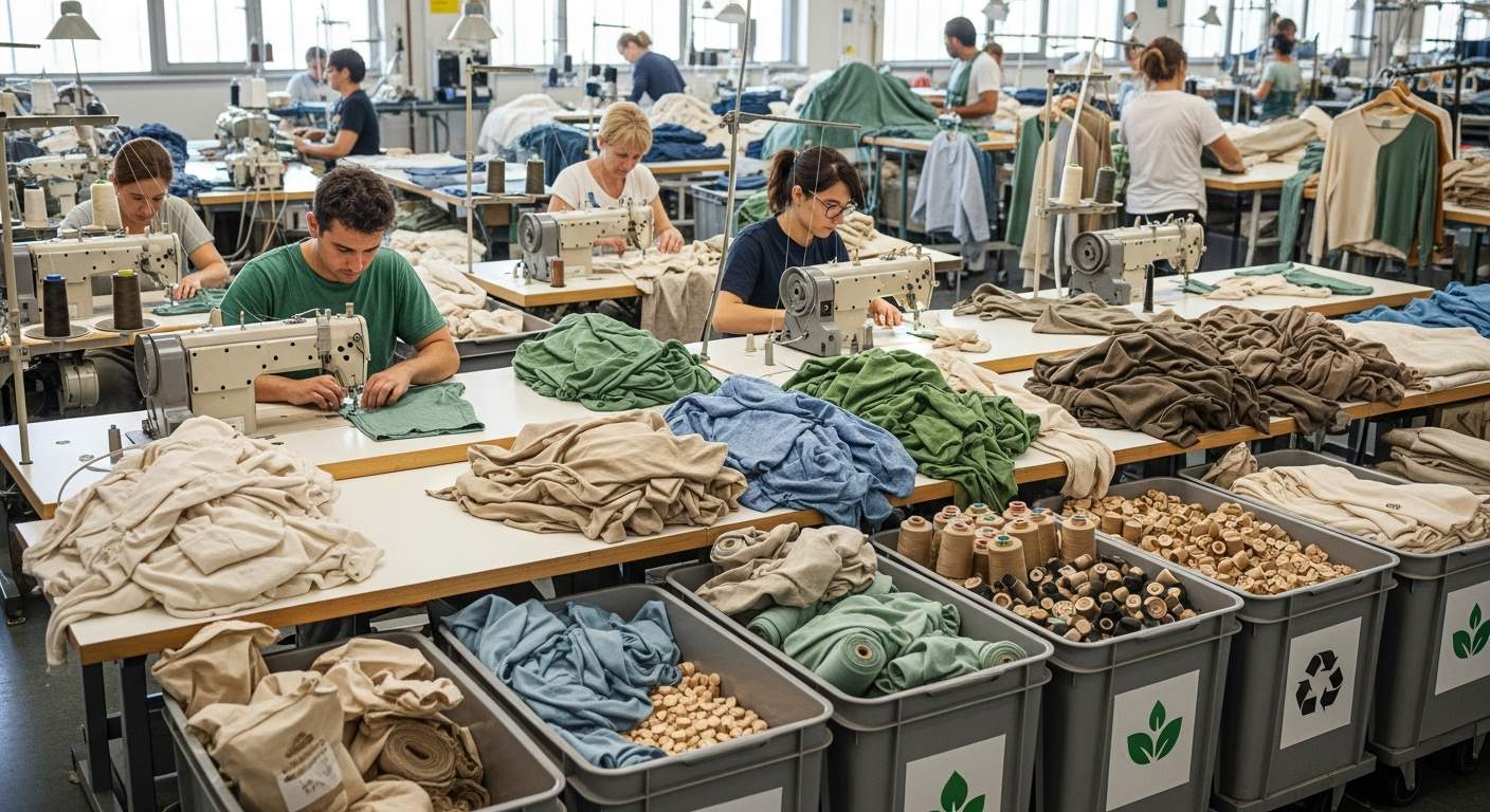 Экологически чистые материалы для швейного производства