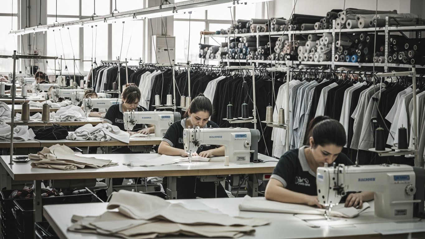 Швейная фабрика крупносерийного производства для одежды под заказ