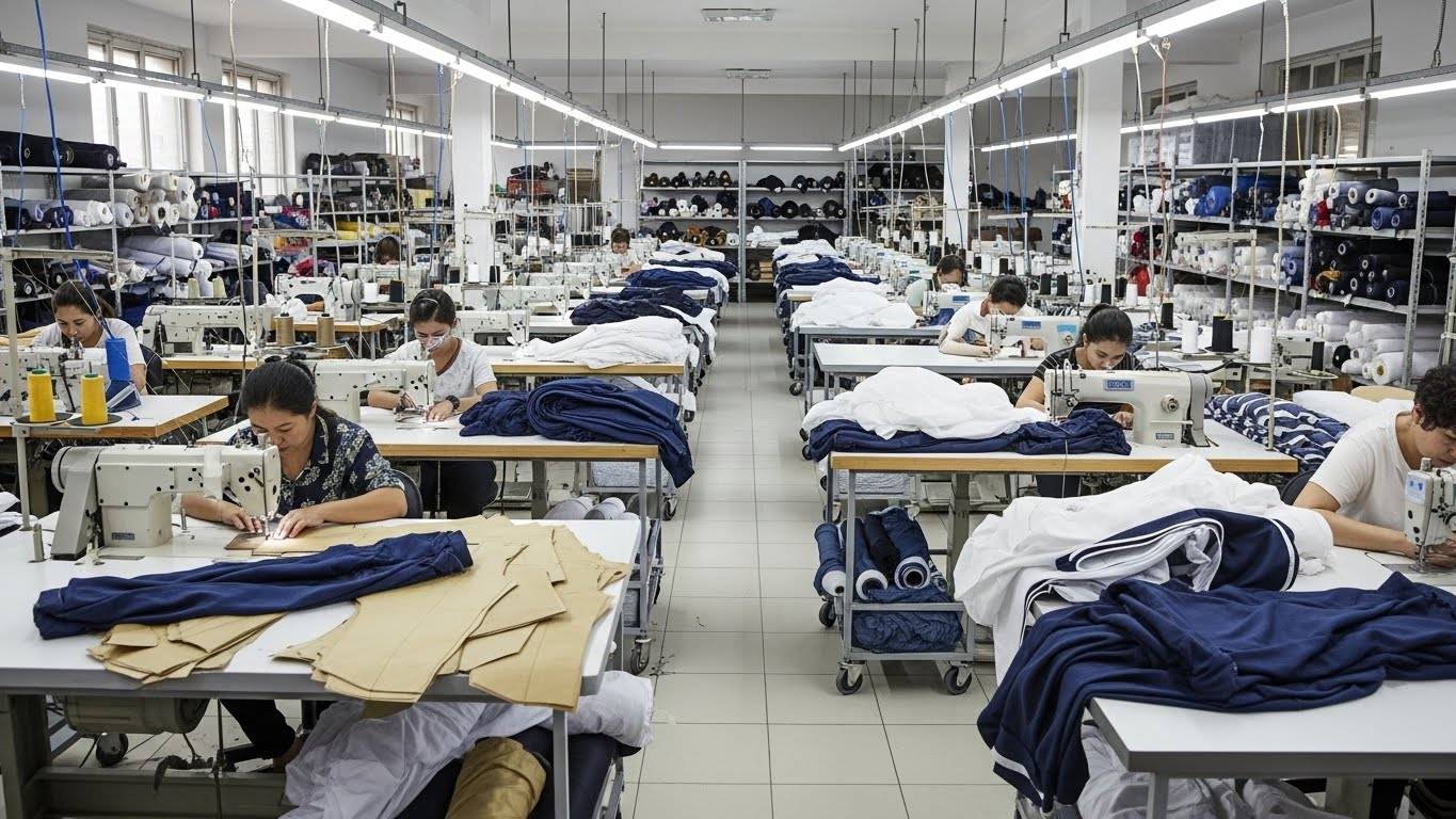 Крупносерийное производство одежды под заказ