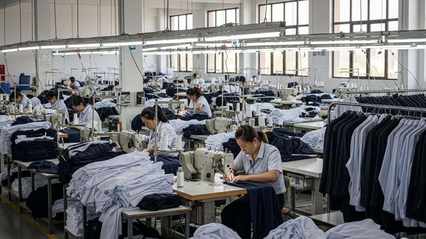 Швейная фабрика крупносерийного производства для корпоративной одежды
