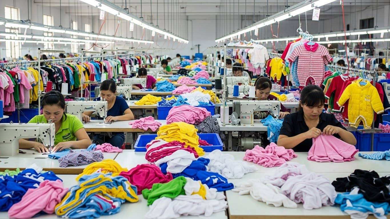 Швейная фабрика крупносерийного производства для детской одежды