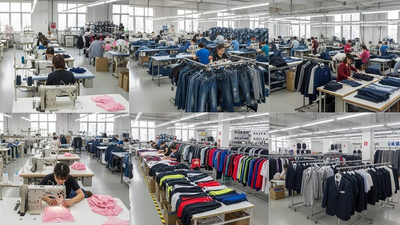 Швейная фабрика по видам одежды