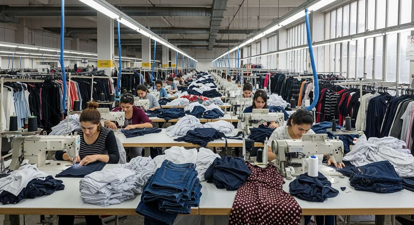 Серийный пошив одежды для повседневной носки