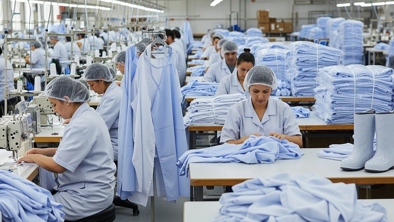 Защитная одежда для пищевой отрасли