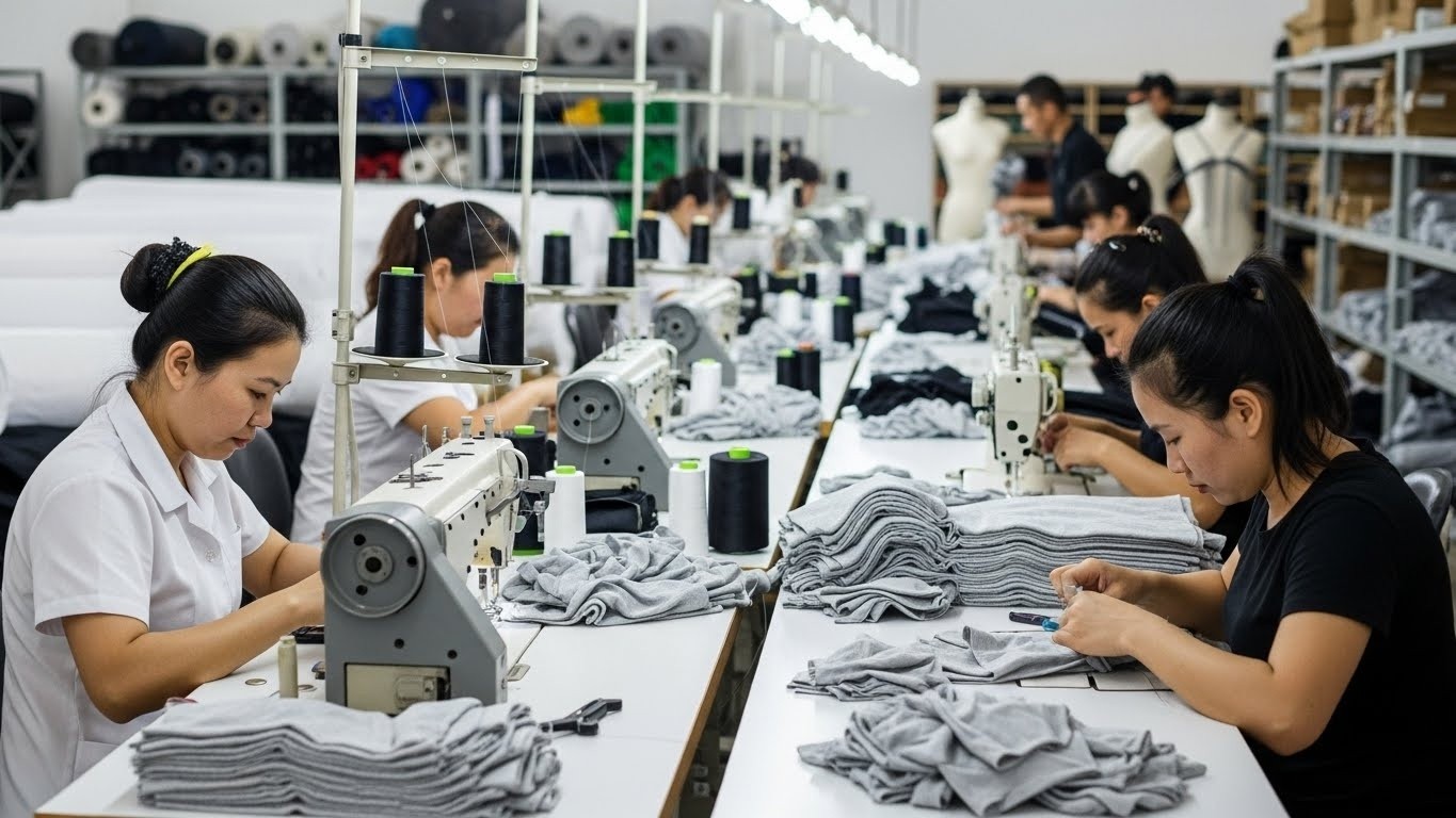 Швейное производство для пищевой отрасли промо одежды