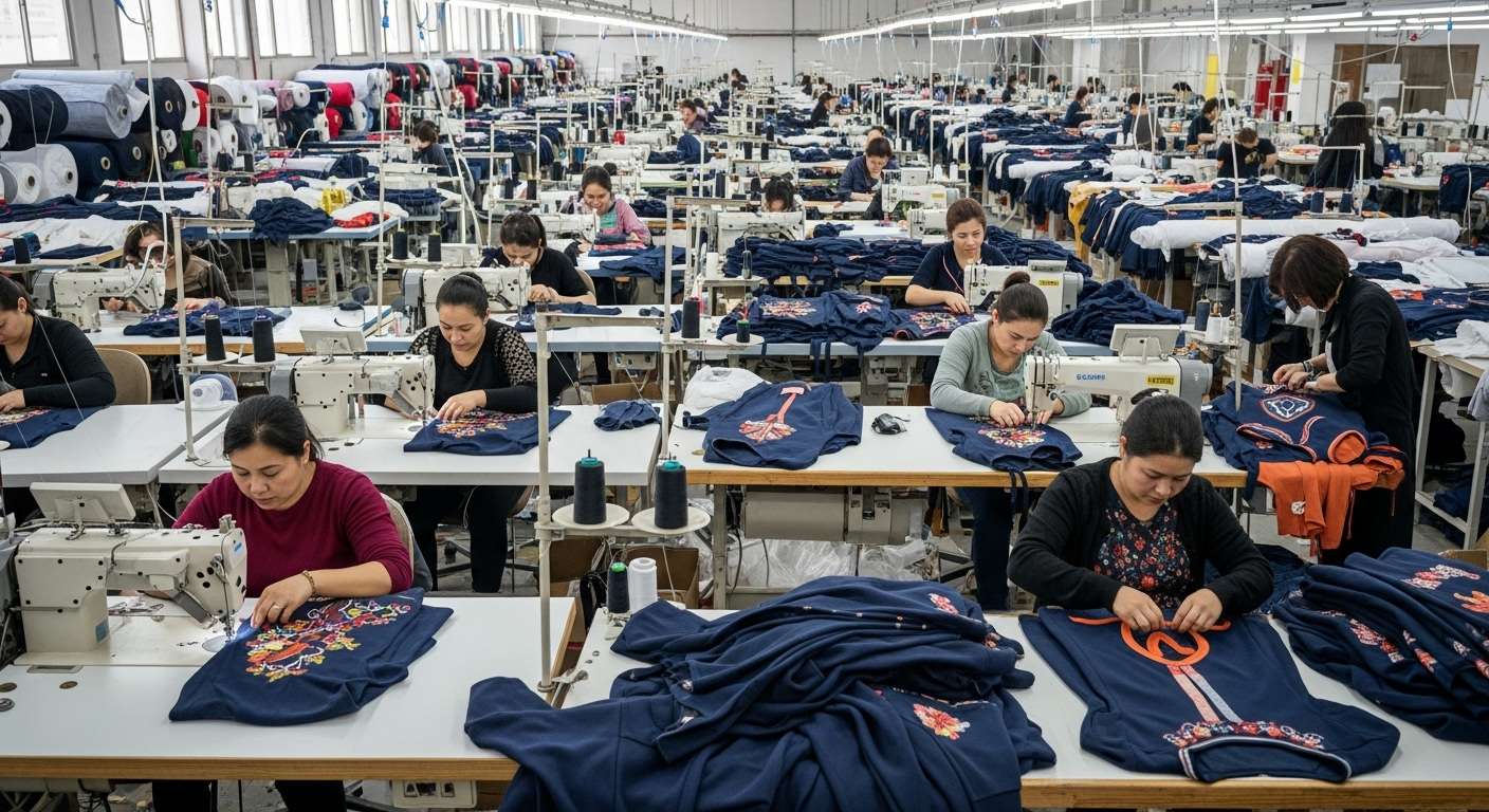 Пошив одежды серийного производства с индивидуальным дизайном