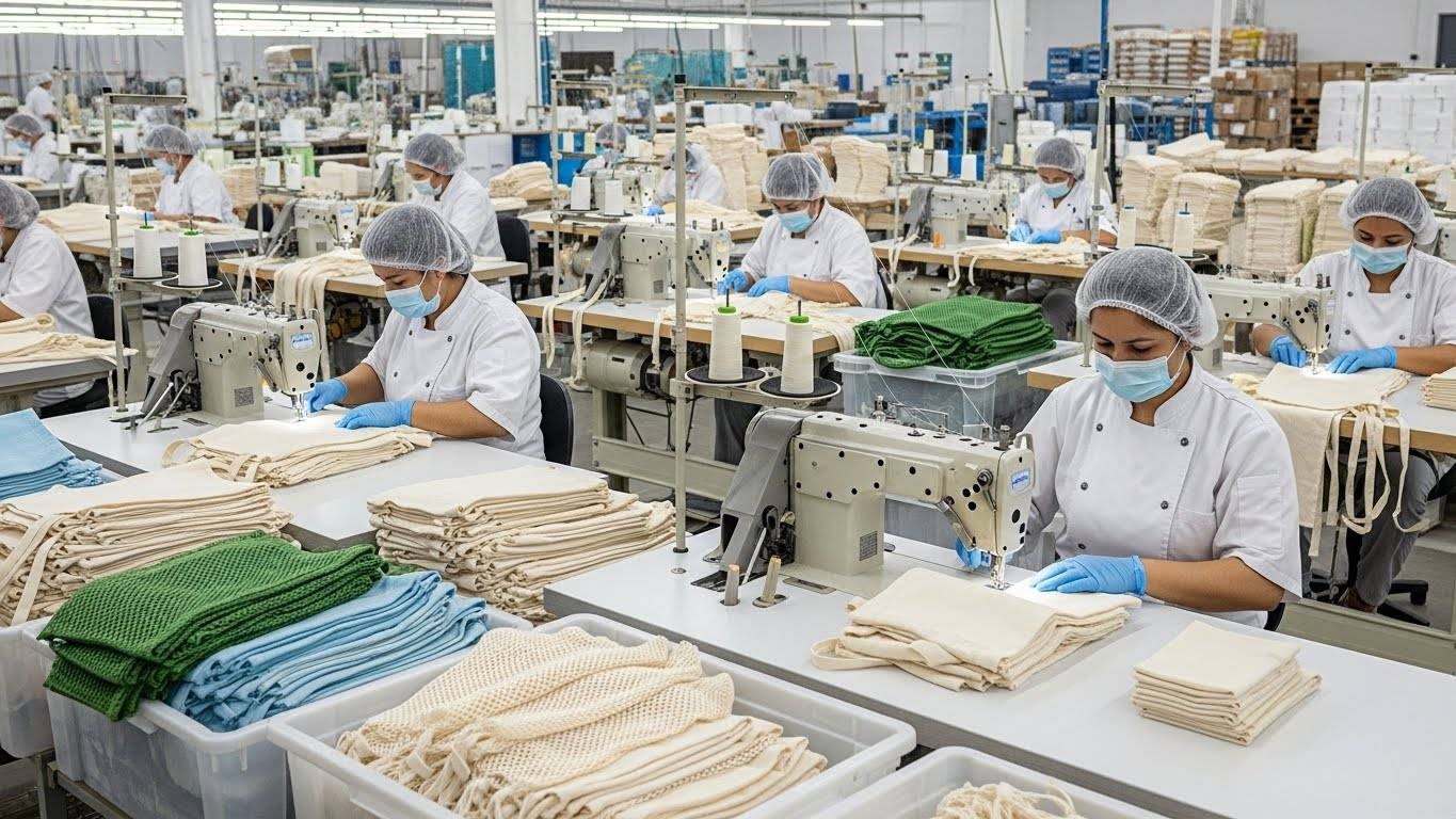 Текстильные изделия для пищевой отрасли