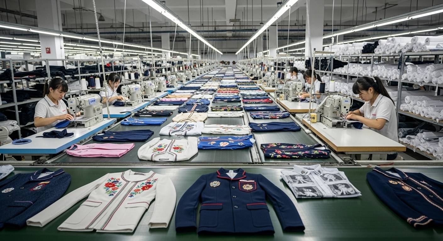 Серийный пошив корпоративной одежды с индивидуальным дизайном