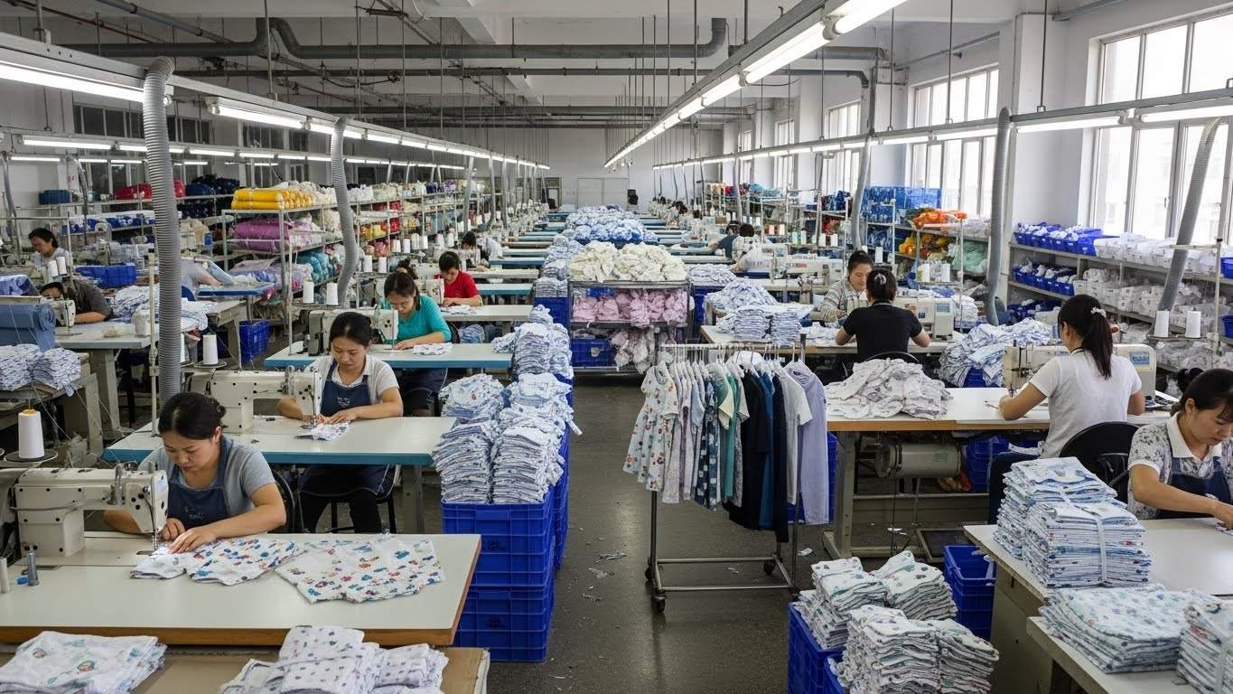 Швейная фабрика массового производства детской одежды Массовое производство детской одежды