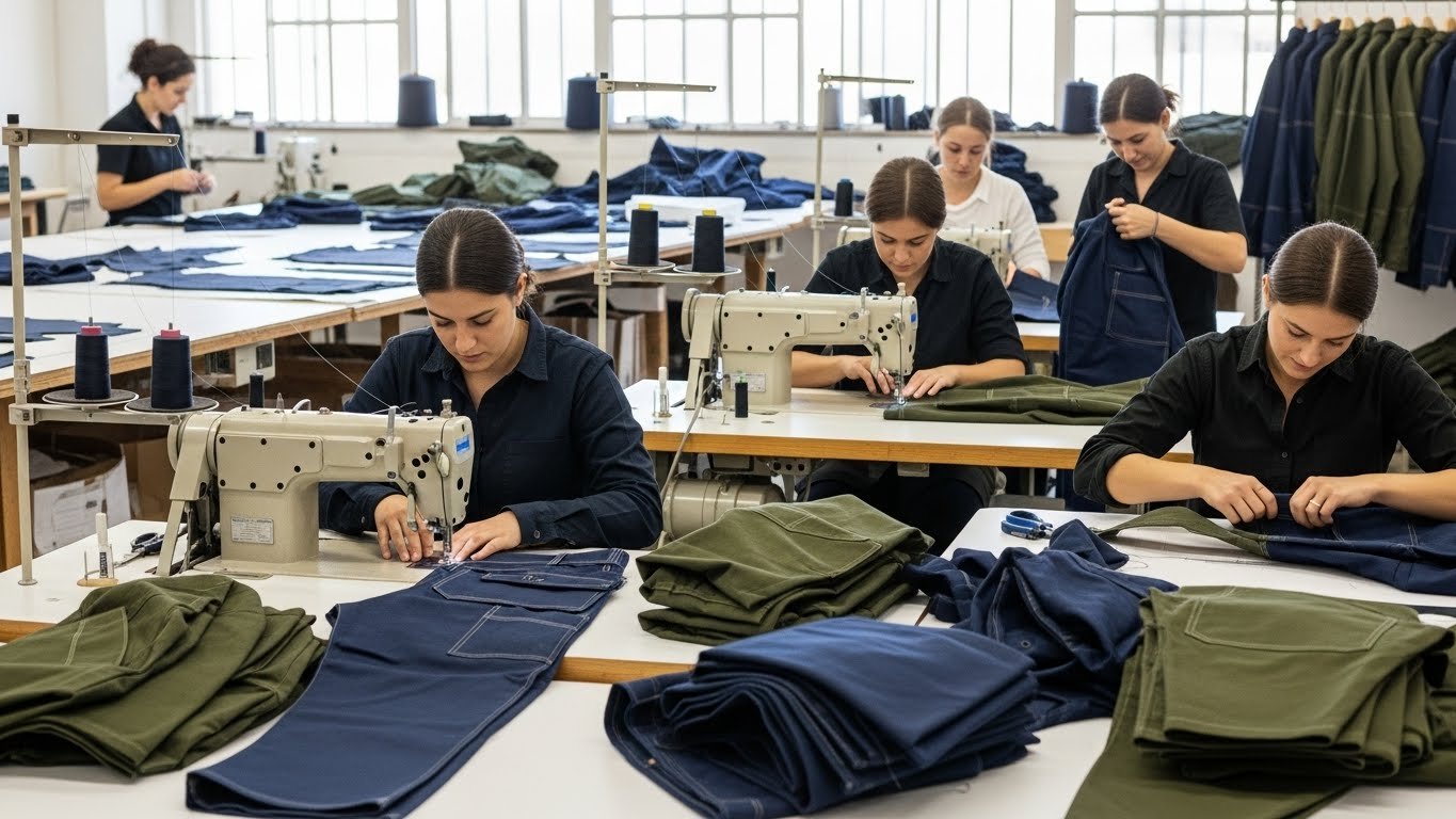 Производство малых партий рабочей одежды