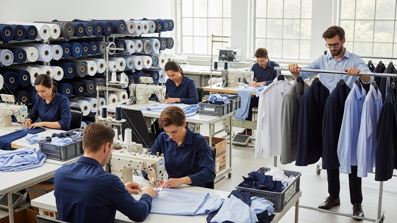 Швейное производство малых партий корпоративной одежды