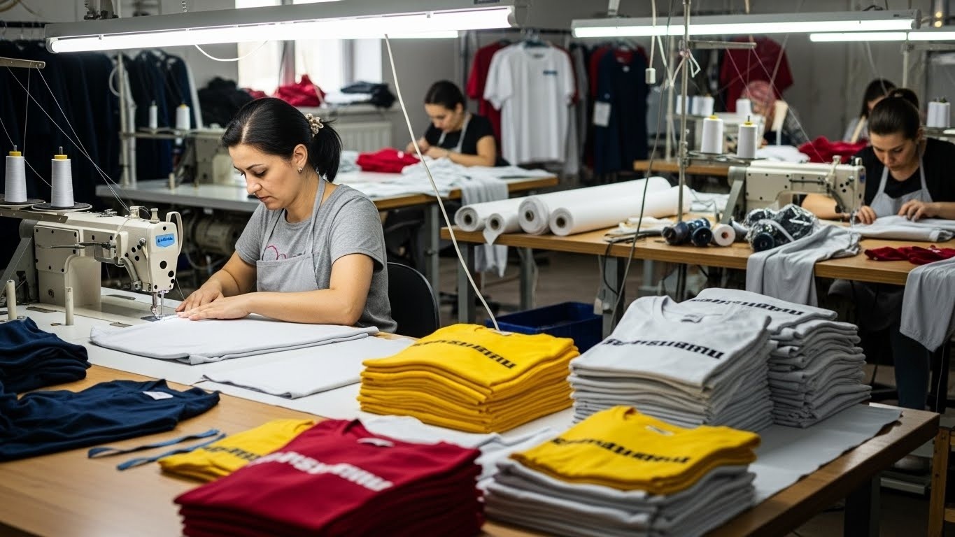 Швейное производство малых партий промо одежды