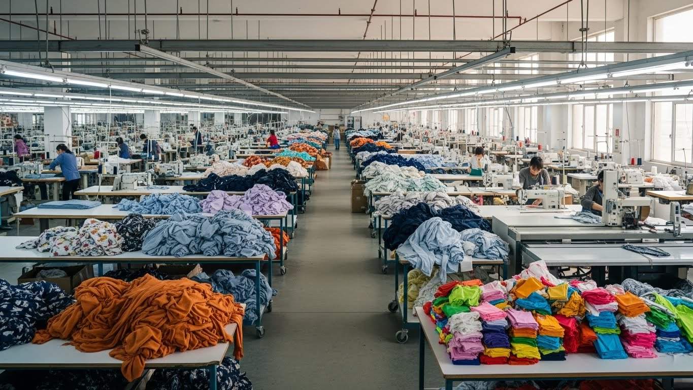 Массовое производство сезонной одежды