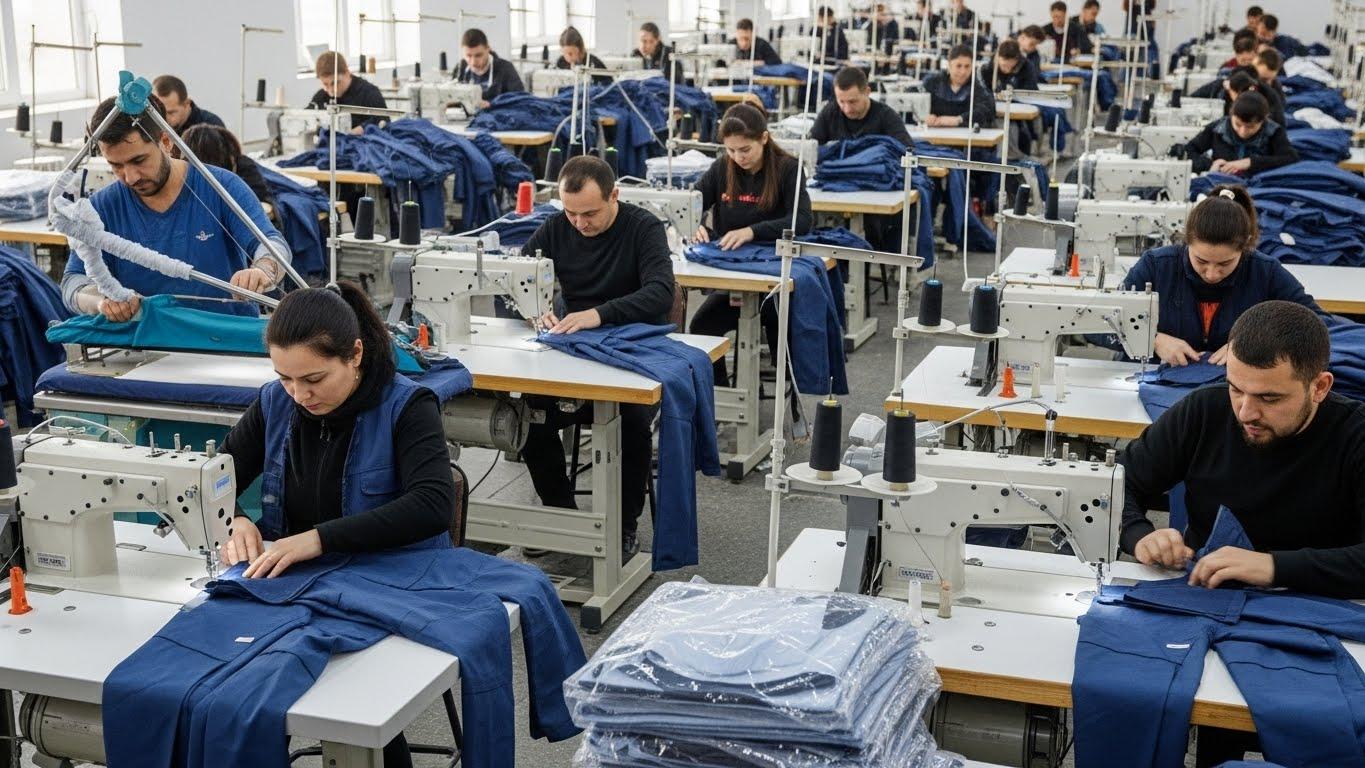 Швейная фабрика контрактного производства одежды для мужчин Контрактное производство мужской одежды