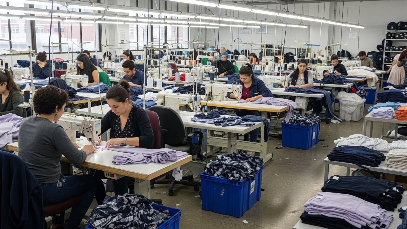 Производство средних партий одежды