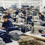 Швейное производство средних партий рабочей одежды