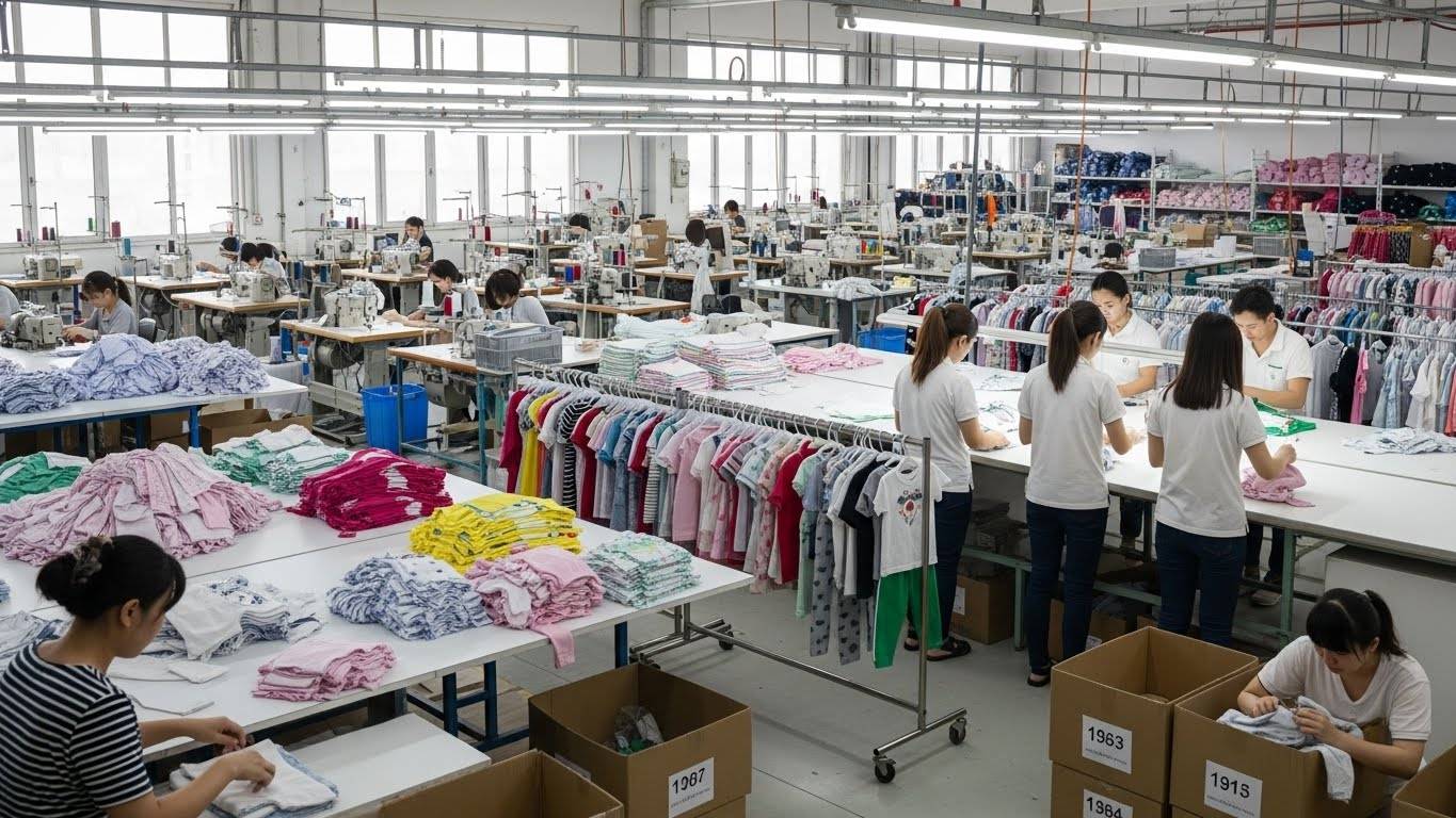 Швейная фабрика контрактного производства одежды для детей