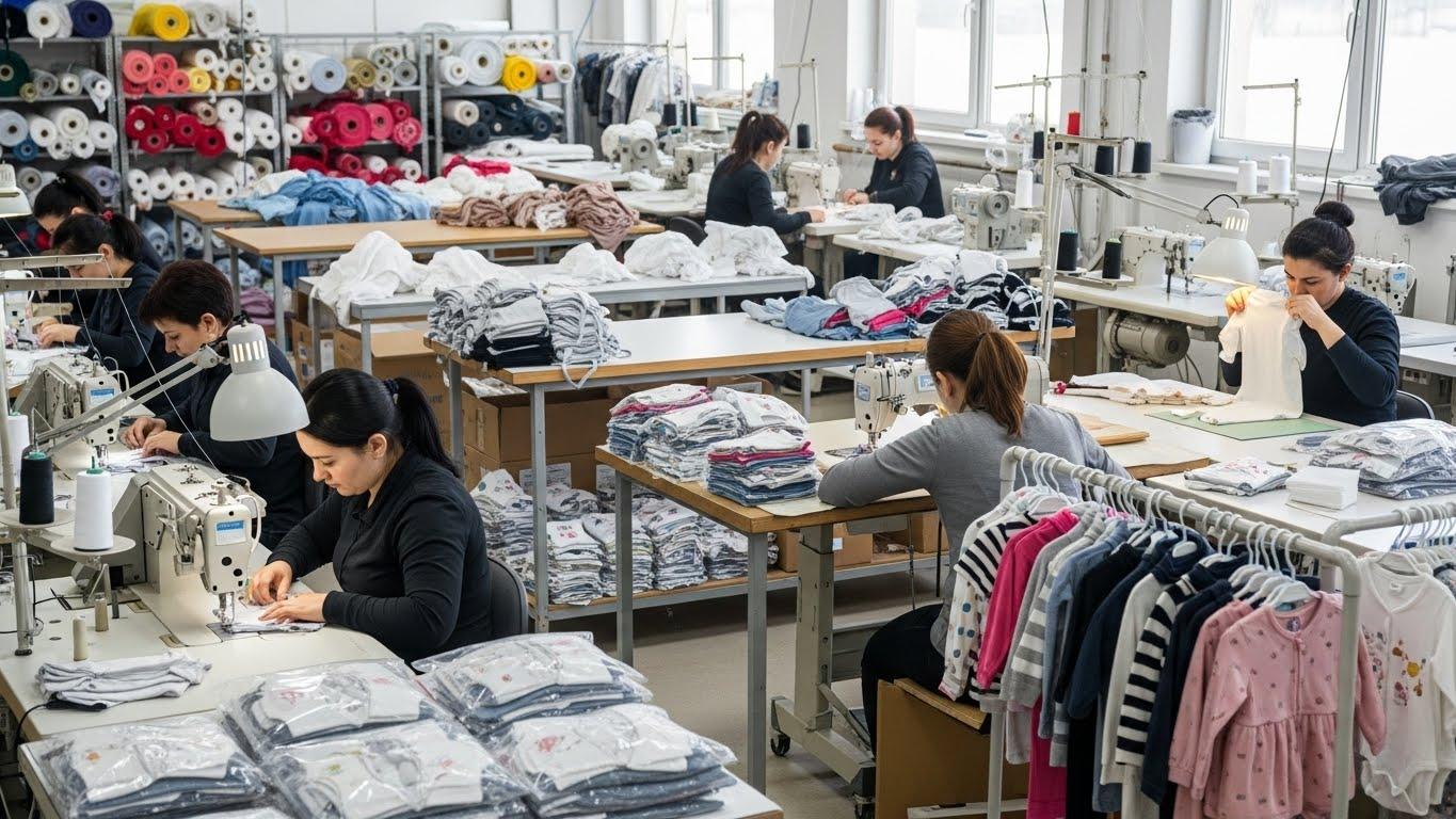 Контрактное производство детской одежды