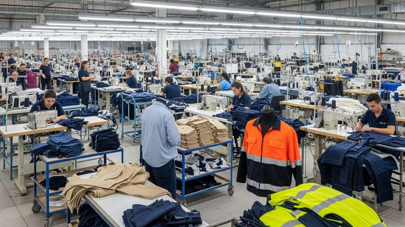 Швейная фабрика контрактного производства спецодежды