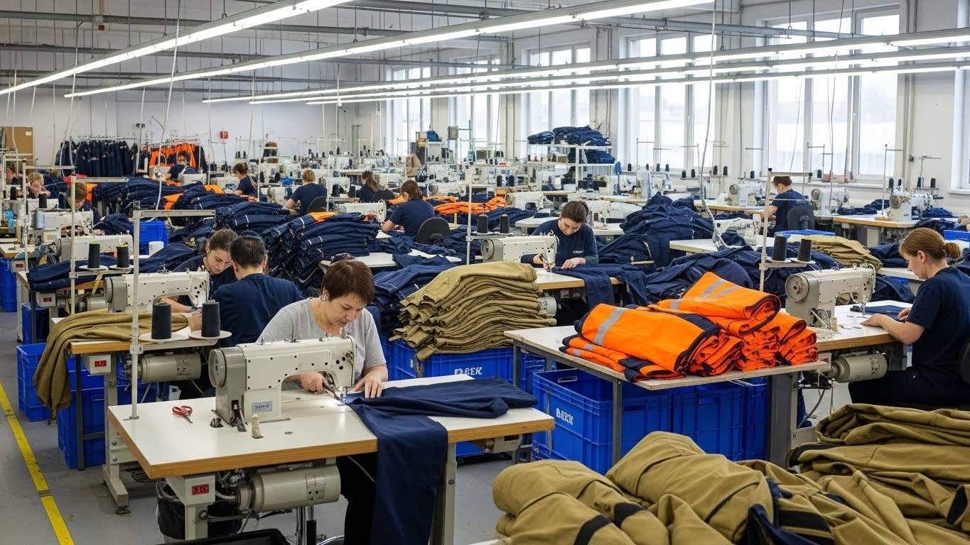 Контрактное производство спецодежды