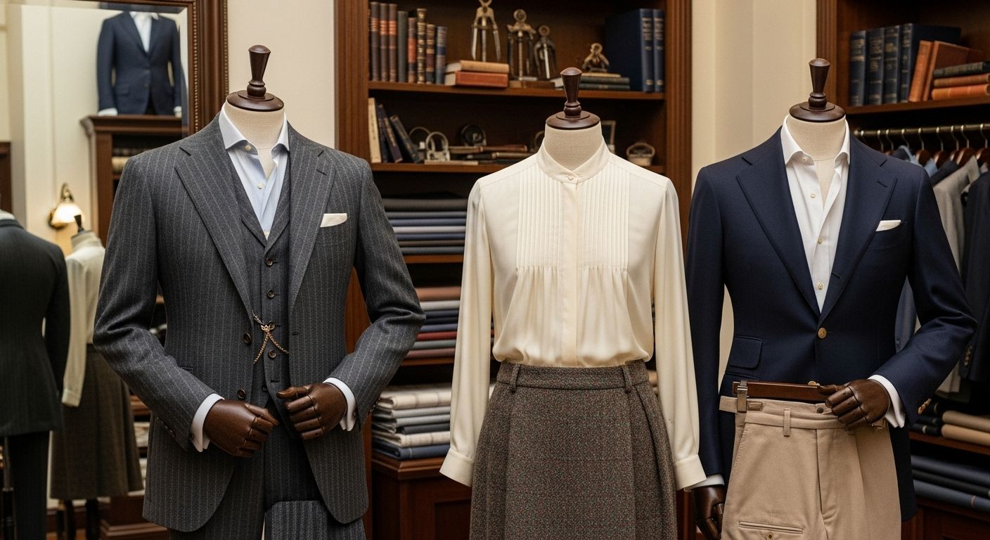 Пошив одежды классического фасона с индивидуальным дизайном